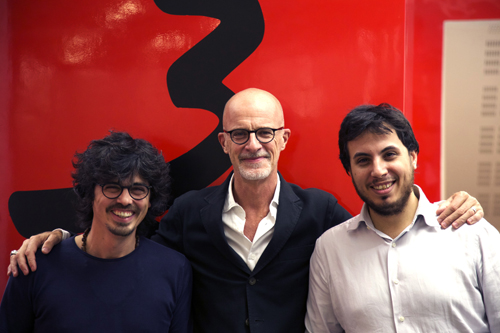 Luca De Fino, Guerino Delfino e Alessandro Fontana