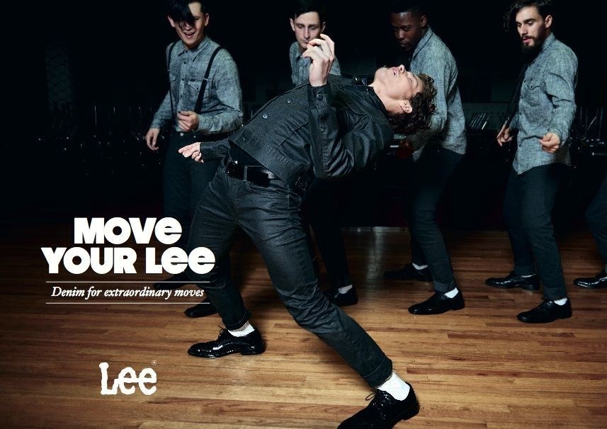 'Move Your Lee FW15 Campaign - Denim in Motion #moveyourlee #moveyourleelondon (PRNewsFoto/LEE)