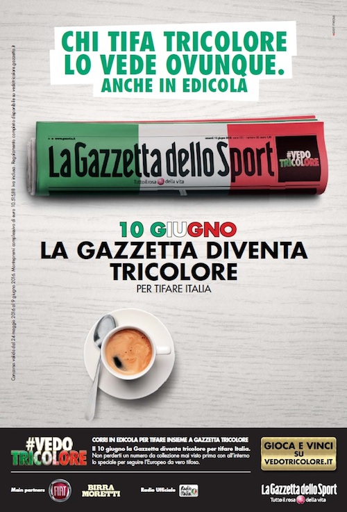 Gazzetta tricolore_Campagna stampa