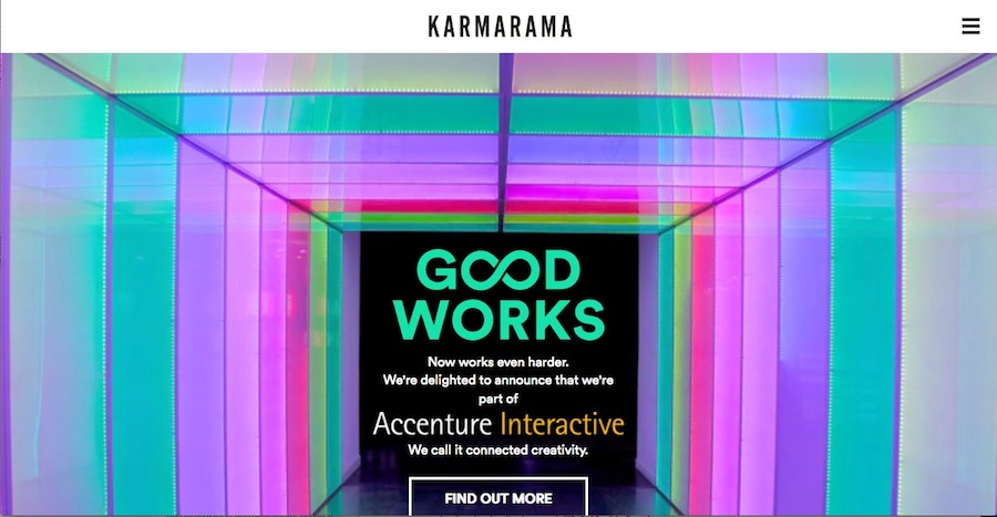 Accenture compra l’agenzia indipendente londinese Karmarama 