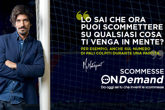 Sisal Matchpoint lancia le scommesse on demand. M&C Saatchi e Omd firmano la campagna