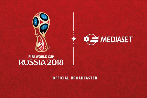 Mediaset: 4 milioni di telespettatori in media a partita (27,4% di share) per il primo turno dei Mondiali di calcio