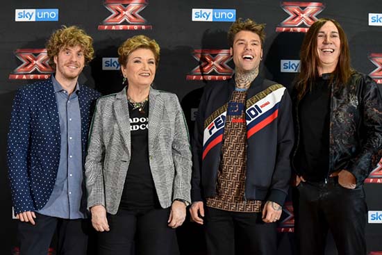 I giudici di X Factor 2018