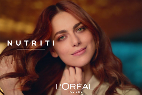 Miriam Leone debutta come testimonial di L’Oréal Paris negli spot tv per Elvive