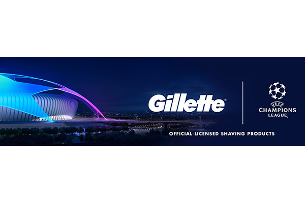 Gillette diventa partner di Uefa Champions League