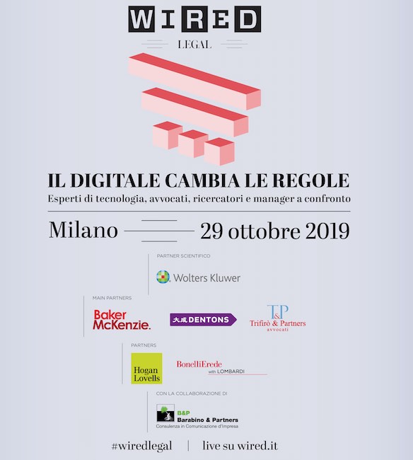 Wired Italia organizza il primo Wired Legal