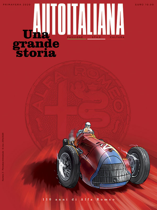 AutoItaliana nel terzo numero fa rivivere la leggenda Alfa Romeo