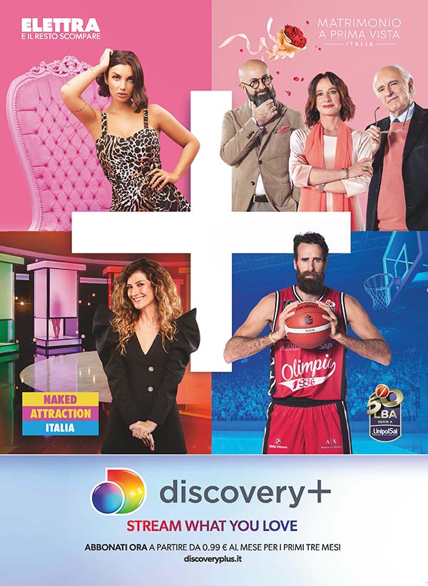 Discovery+: al via la campagna pubblicitaria firmata da Discovery Creative. Il planning è di Wavemaker