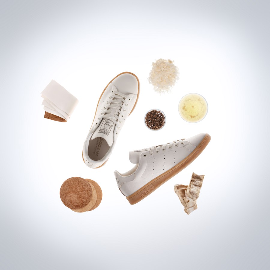 Adidas lancia le Stan Smith Mylo fatte con i funghi