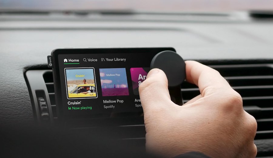 car spotify player