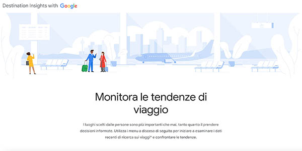 Google per il Turismo: arriva in Italia il servizio Destination Insights
