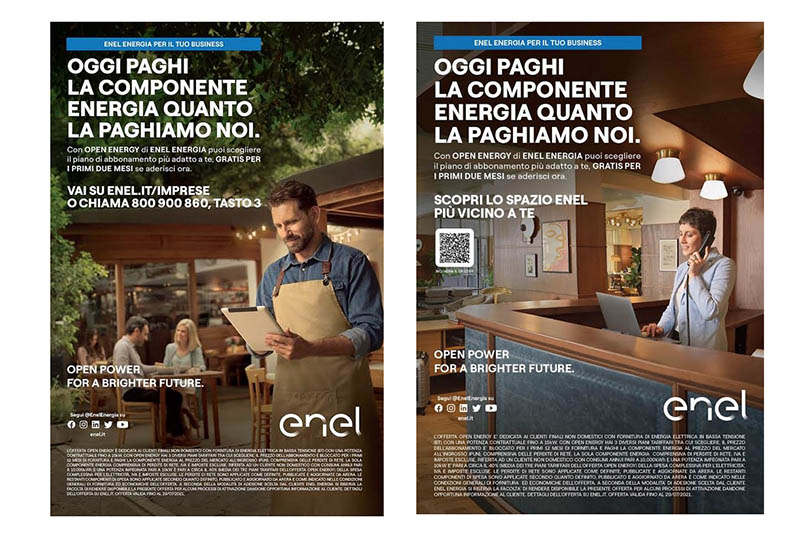 Enel Energia torna a parlare alle imprese nella nuova campagna di Saatchi