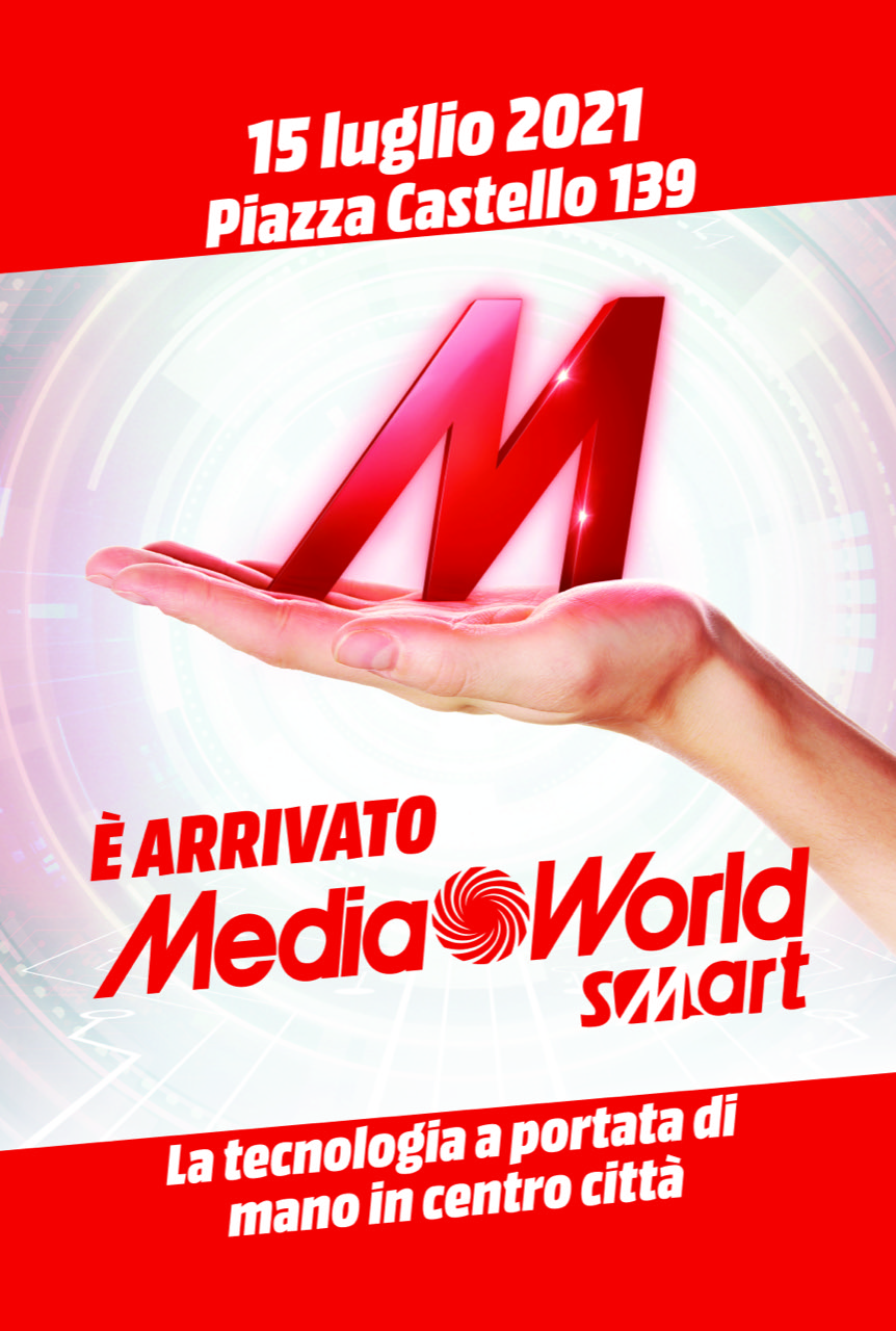 MediaWorld consolida la presenza a Torino con  un nuovo punto vendita. Armando Testa  firma la comunicazione