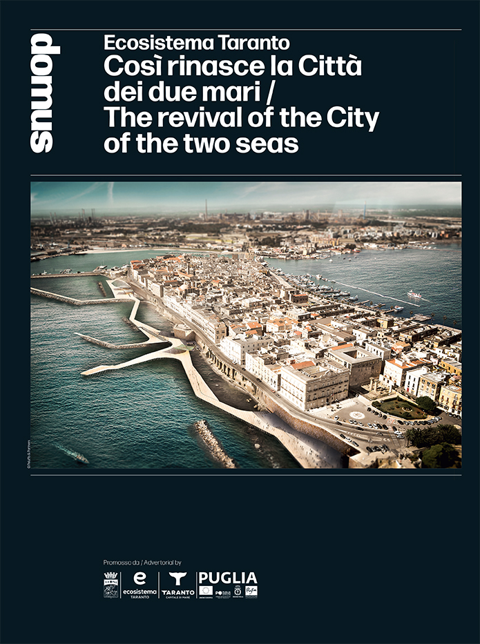 Domus a settembre in edicola con l'inserto Ecosistema Taranto