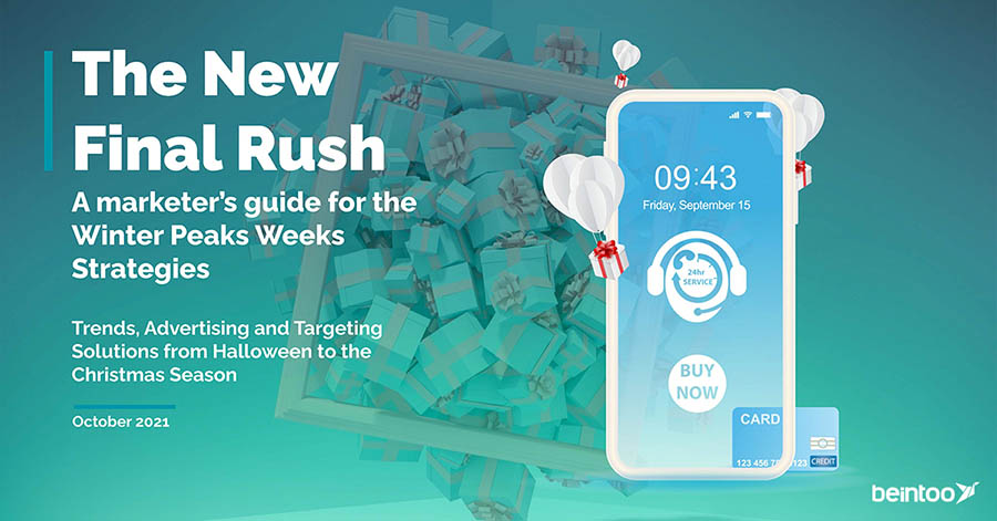 Beintoo presenta 'The New Final Rush', una guida per gli investimenti e il targeting pubblicitario del periodo invernale