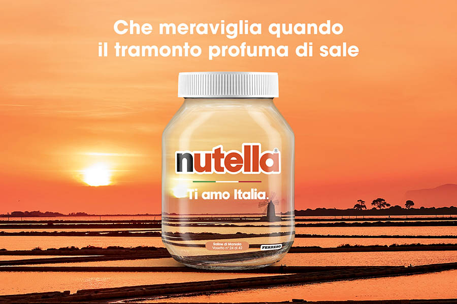 Nutella: on air lo spot per i nuovi vasetti “Ti amo Italia”