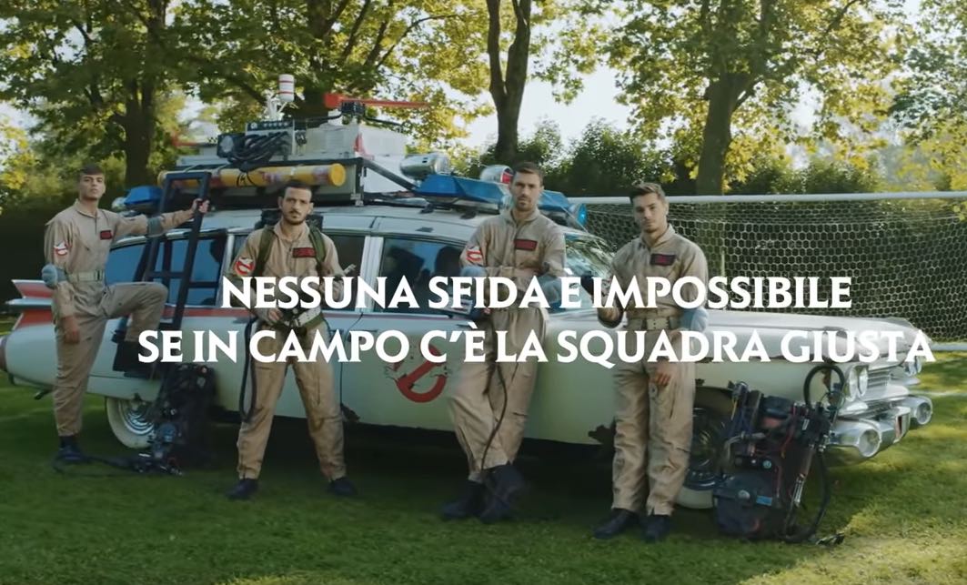Nello spot di Ghostbusters: Legacy i protagonisti sono 4 calciatori del Milan