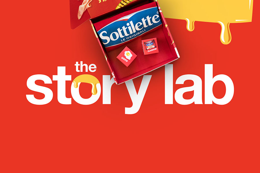 Sottilette stimola la creatività in cucina con The Story Lab