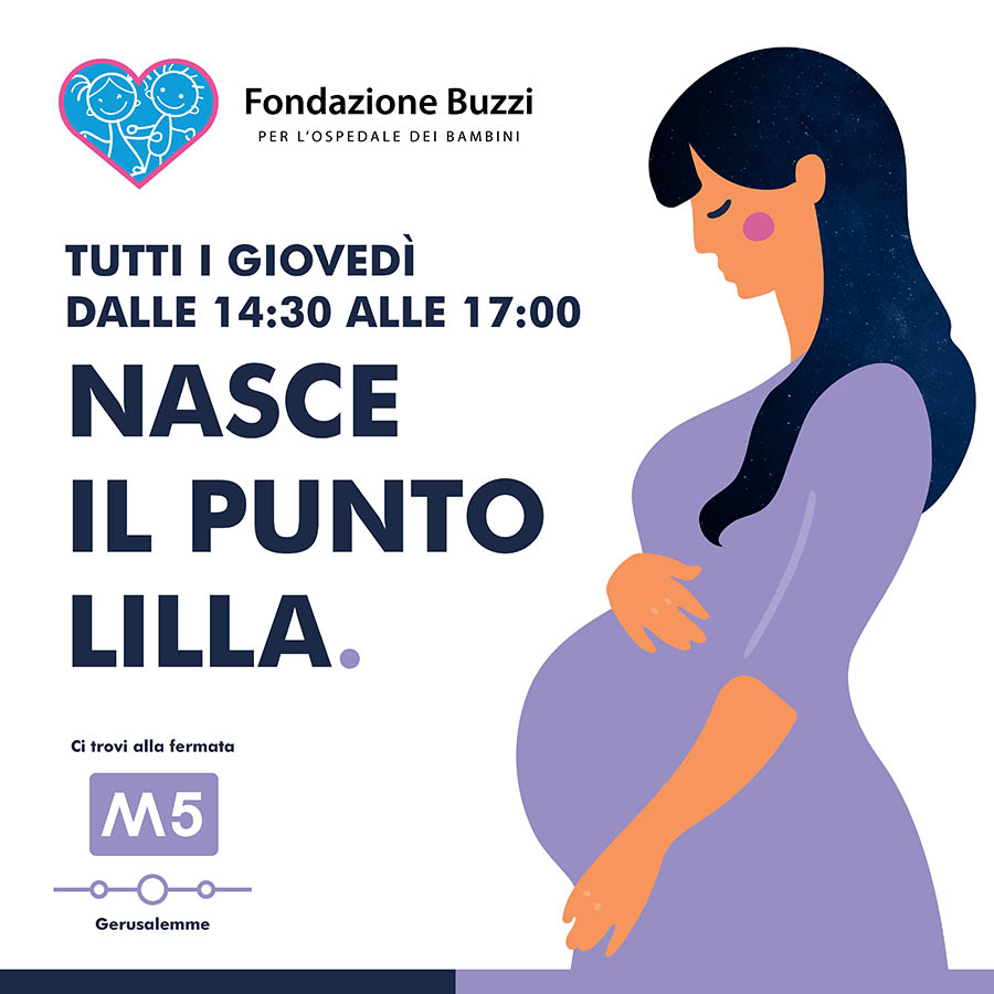Fondazione Buzzi sostiene le mamme con il Punto Lilla e campagna di Coo’ee e Acone
