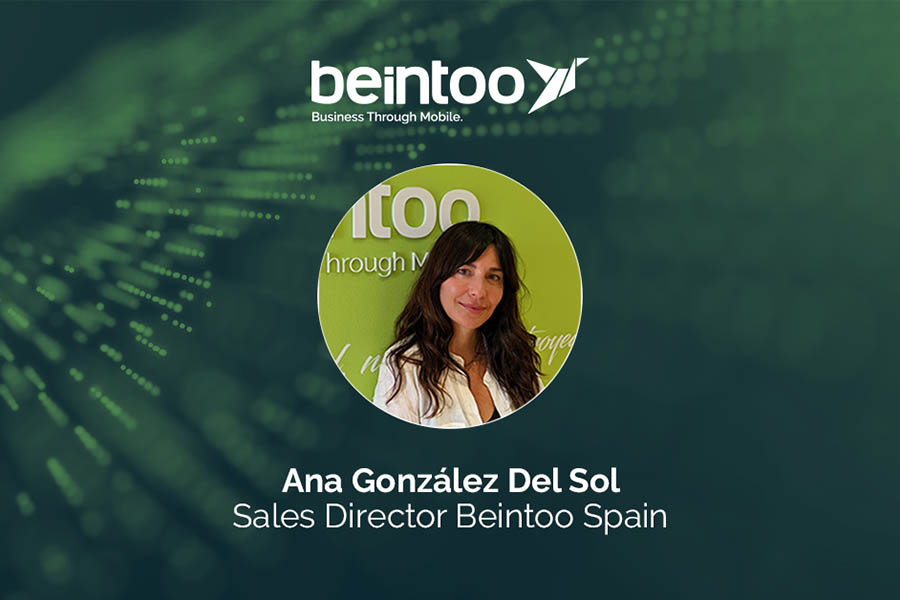Beintoo amplia il team spagnolo con Ana Gonzalez Del Sol, sales director Beintoo amplia il team spagnolo con Ana Gonzalez Del Sol, sales director