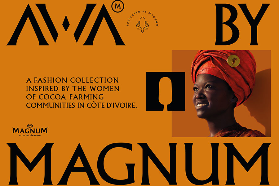 Magnum sostiene le donne delle comunità di coltivatori di cacao in Costa d'Avorio con Awa by Magnum