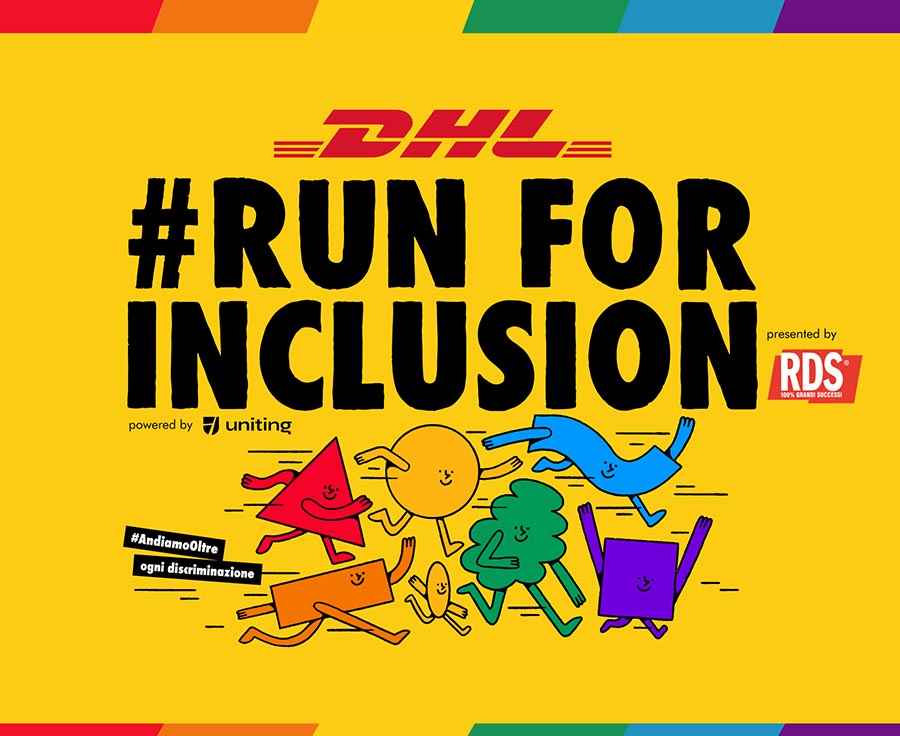DHL Express Italy celebra inclusività e diversity lanciando con Uniting Group la Run For Inclusion