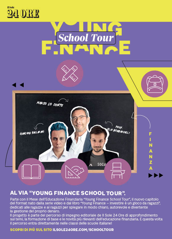 Al via lo "Young Finance School Tour" del Sole 24 Ore